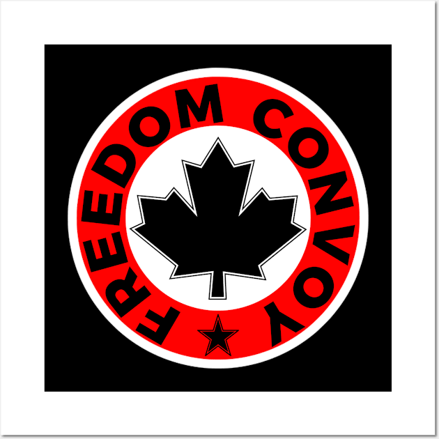 Canada Truckers - Freedom Convoy 2022 Wall Art by Kcaand